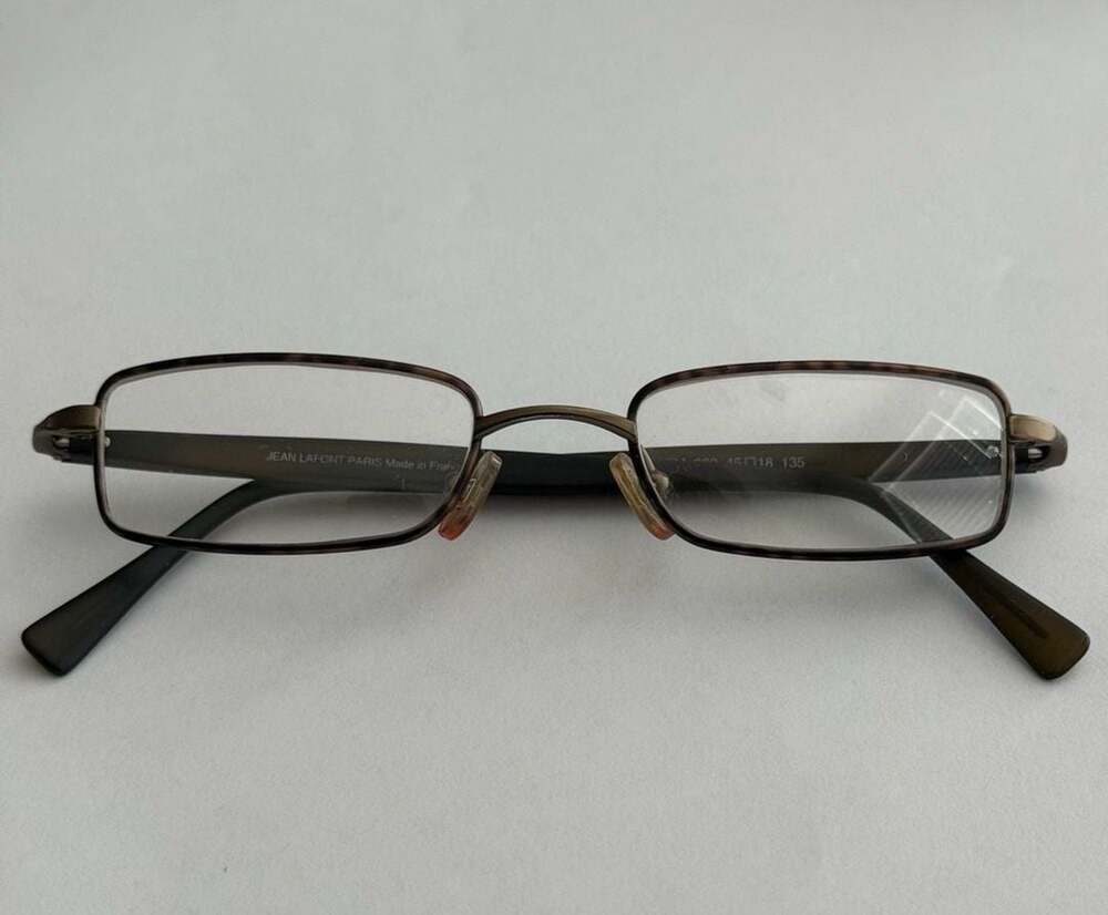 Jean Lafont Paris Made in France Rectangular Eyeglasses Frames 45-18 135